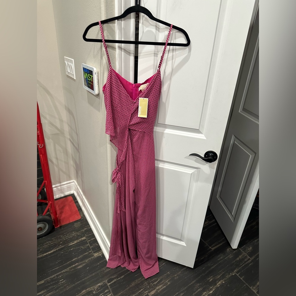MICHAEL Michael Kors Fuchsia Asymmetrical Dress